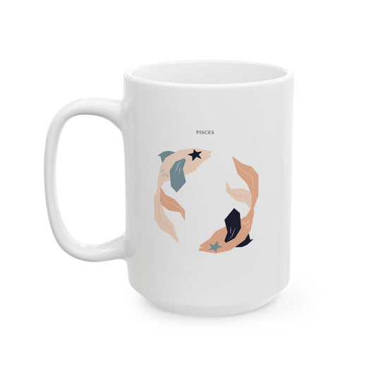 Pisces Zodiac Mug – 15oz Ceramic Mug | The Zodiac Edit Collection
