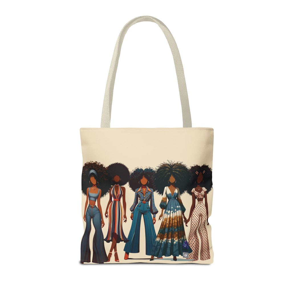 Retro Rhapsody Tote Bag