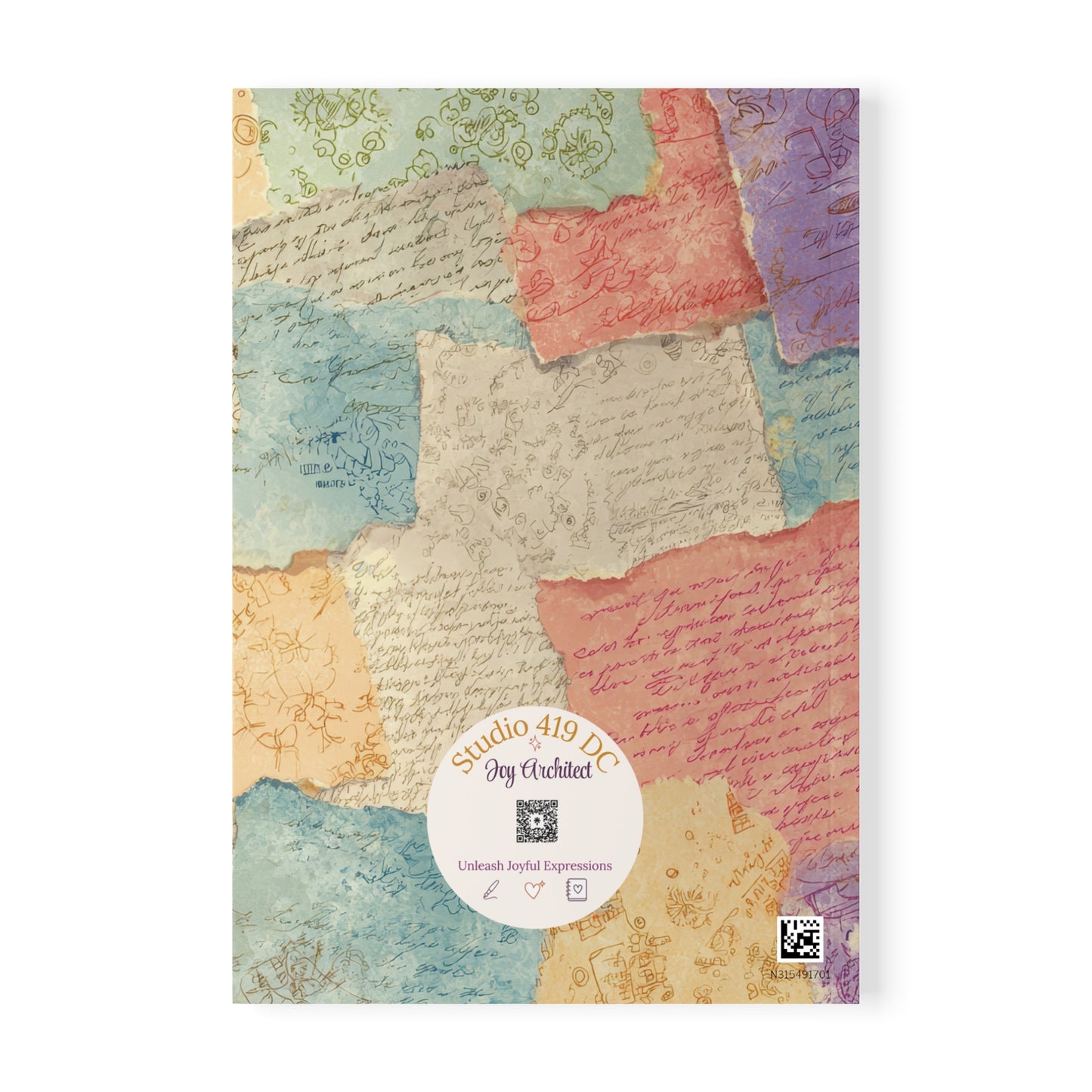 The Art of Being Me Journal | A5 Paperback Journal with 160 Lined Pages