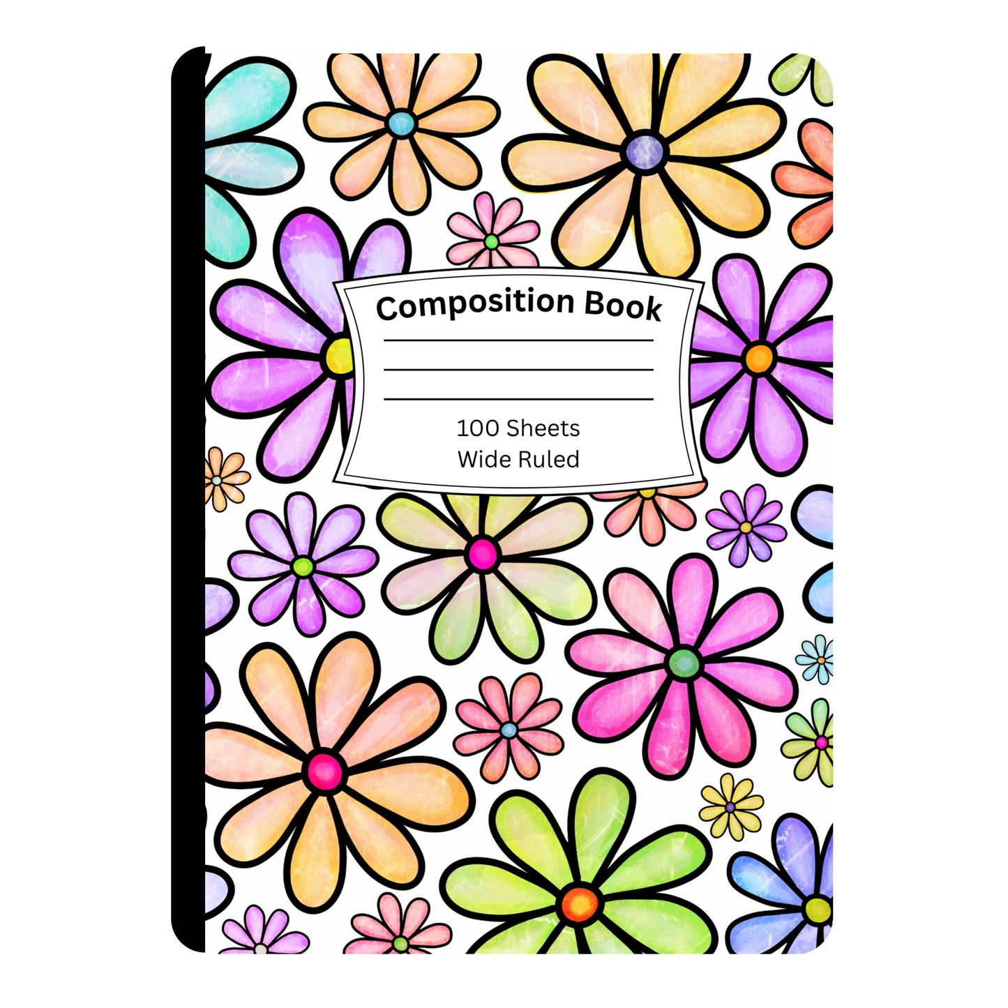 Joyful Blooms Composition Book