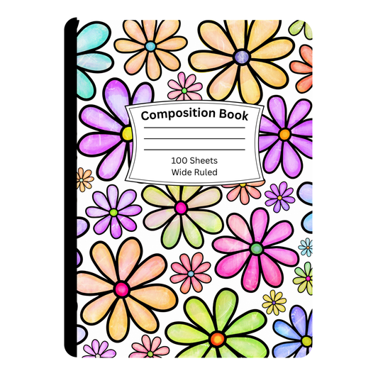 Joyful Blooms Composition Book