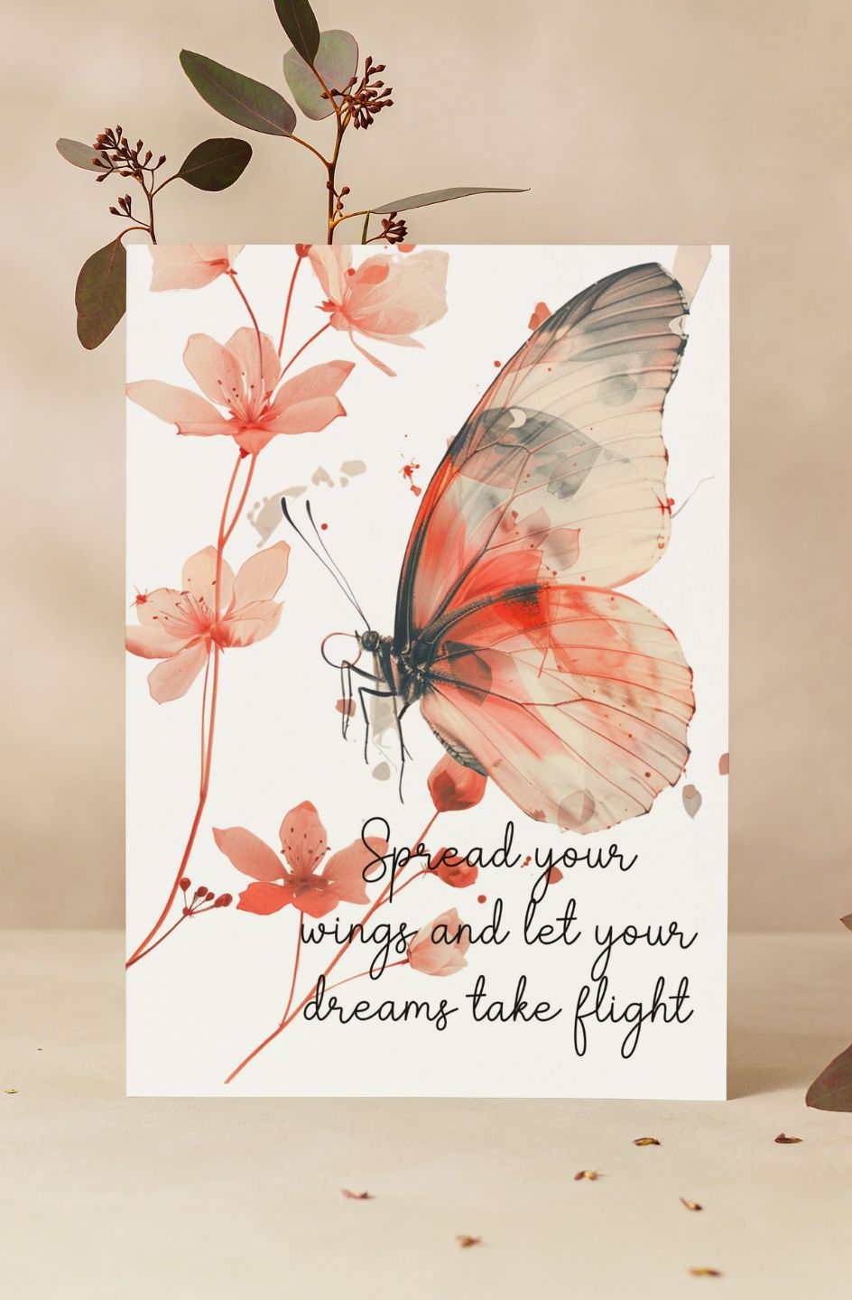 Spread your wings...Greeting Card