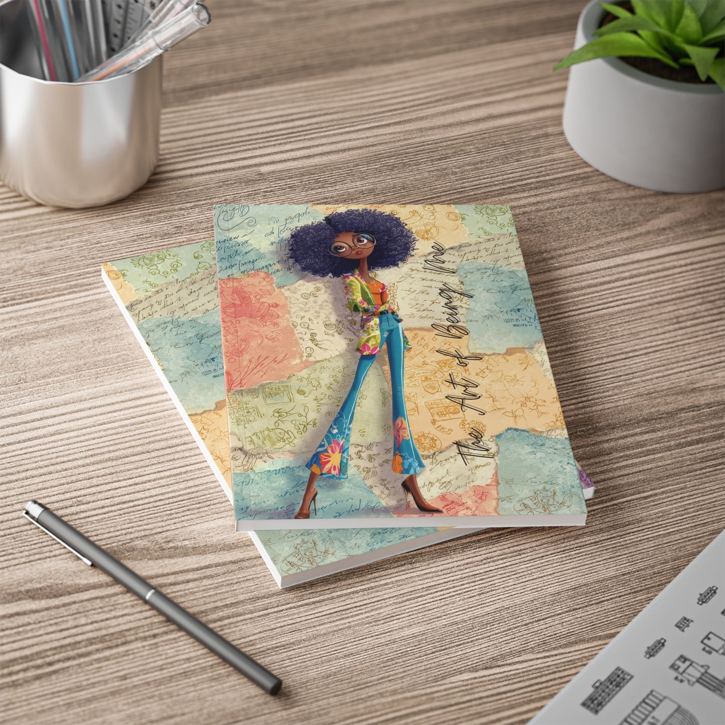 The Art of Being Me Journal | A5 Paperback Journal with 160 Lined Pages