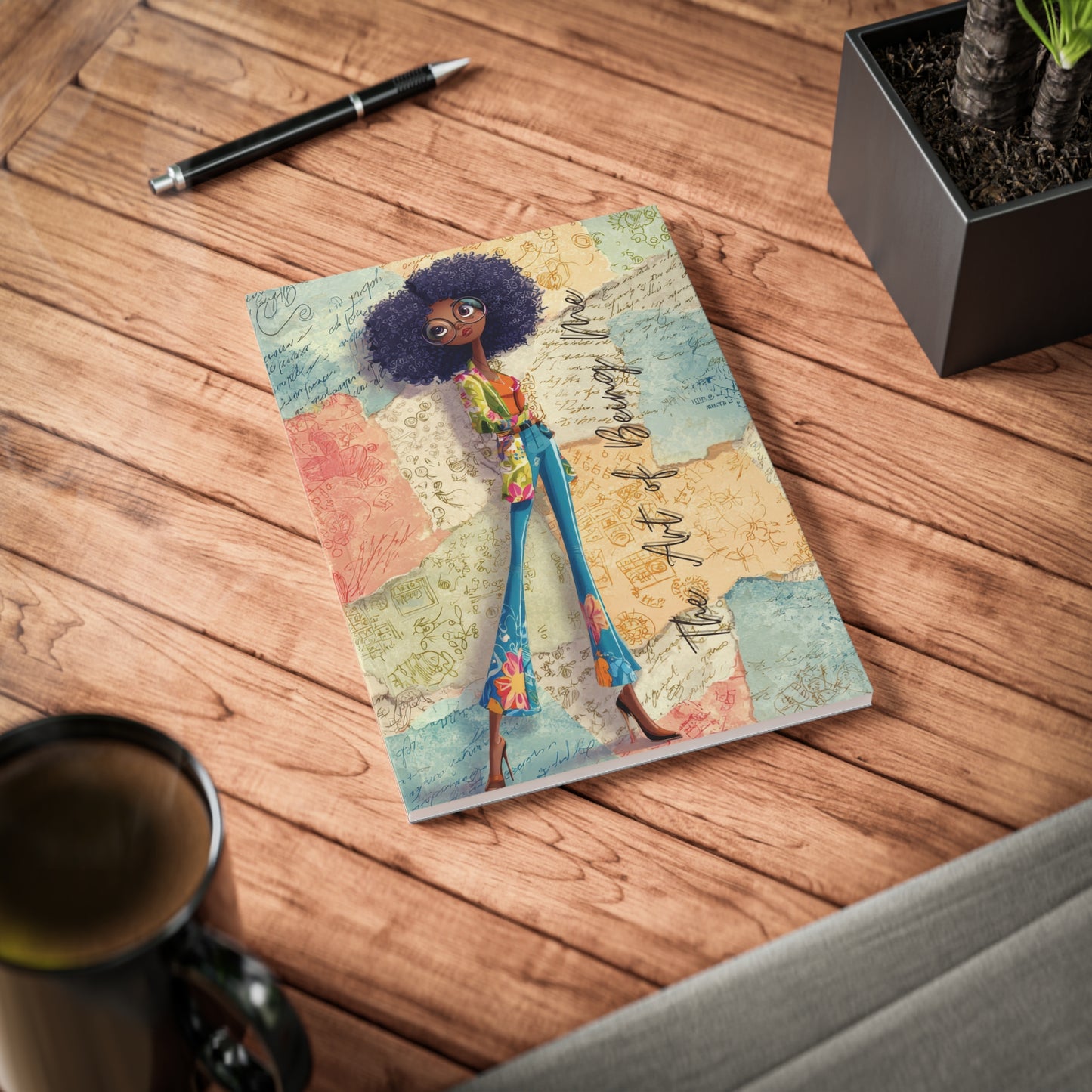 The Art of Being Me Journal | A5 Paperback Journal with 160 Lined Pages