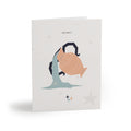 Aquarius Zodiac Greeting Card (A2 Blank Card for Birthdays & Everyday Notes)