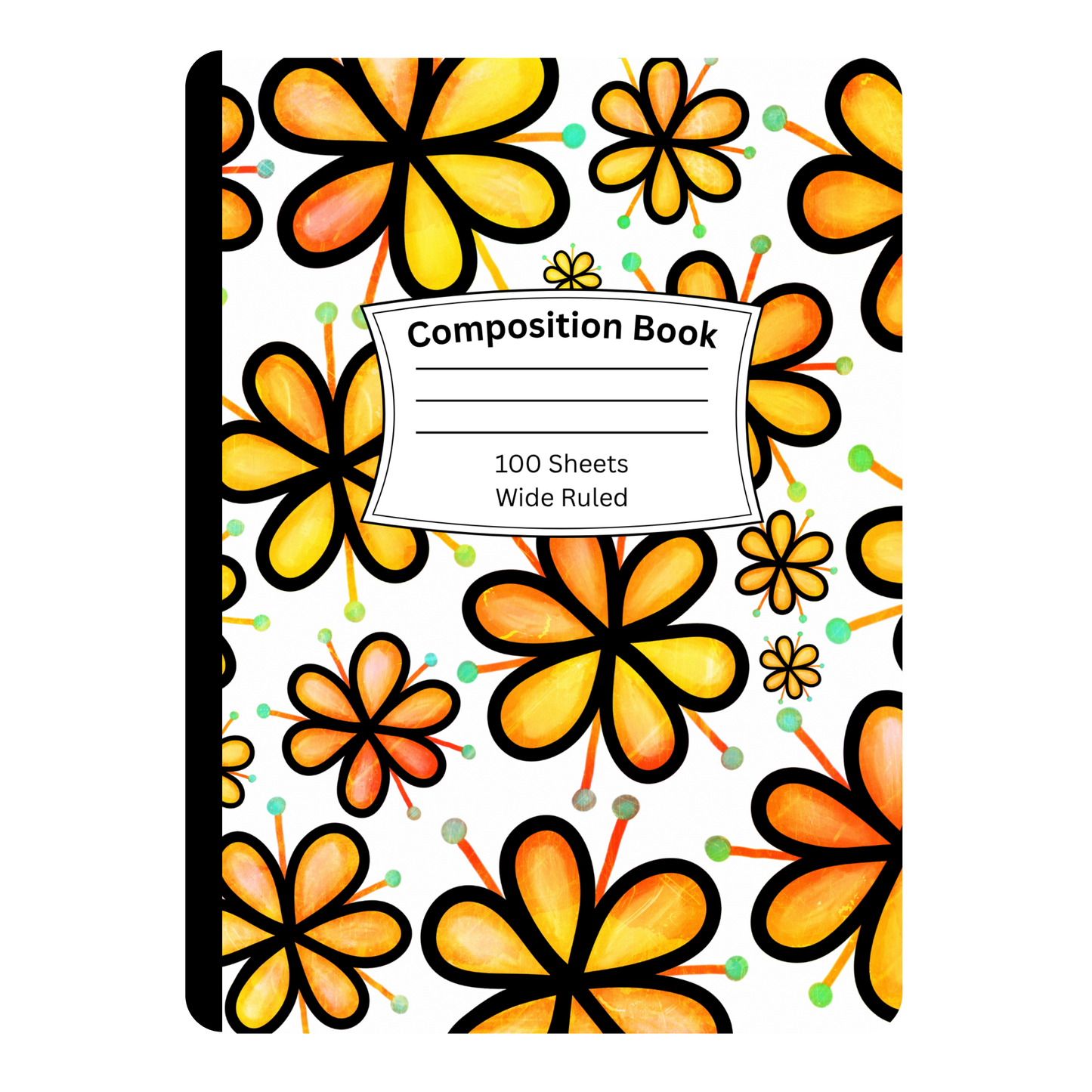 Joyful Blooms Composition Book