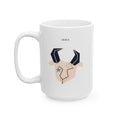 Aries Zodiac Ceramic Mug (15oz Coffee Mug for Everyday Use and Gifting)