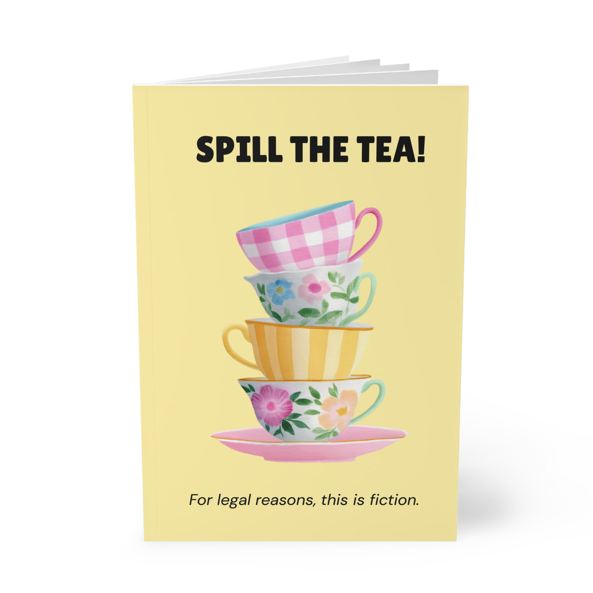 Spill the Tea! | Funny Lined Journal