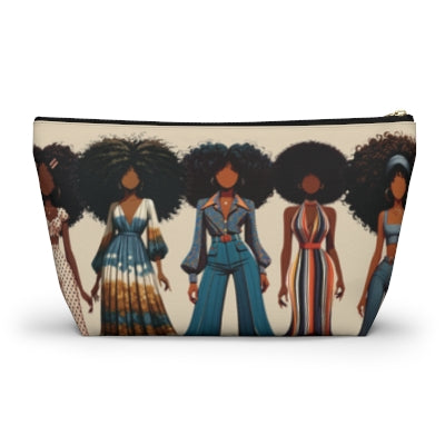 Retro Rhapsody T-Bottom Pouch – Large