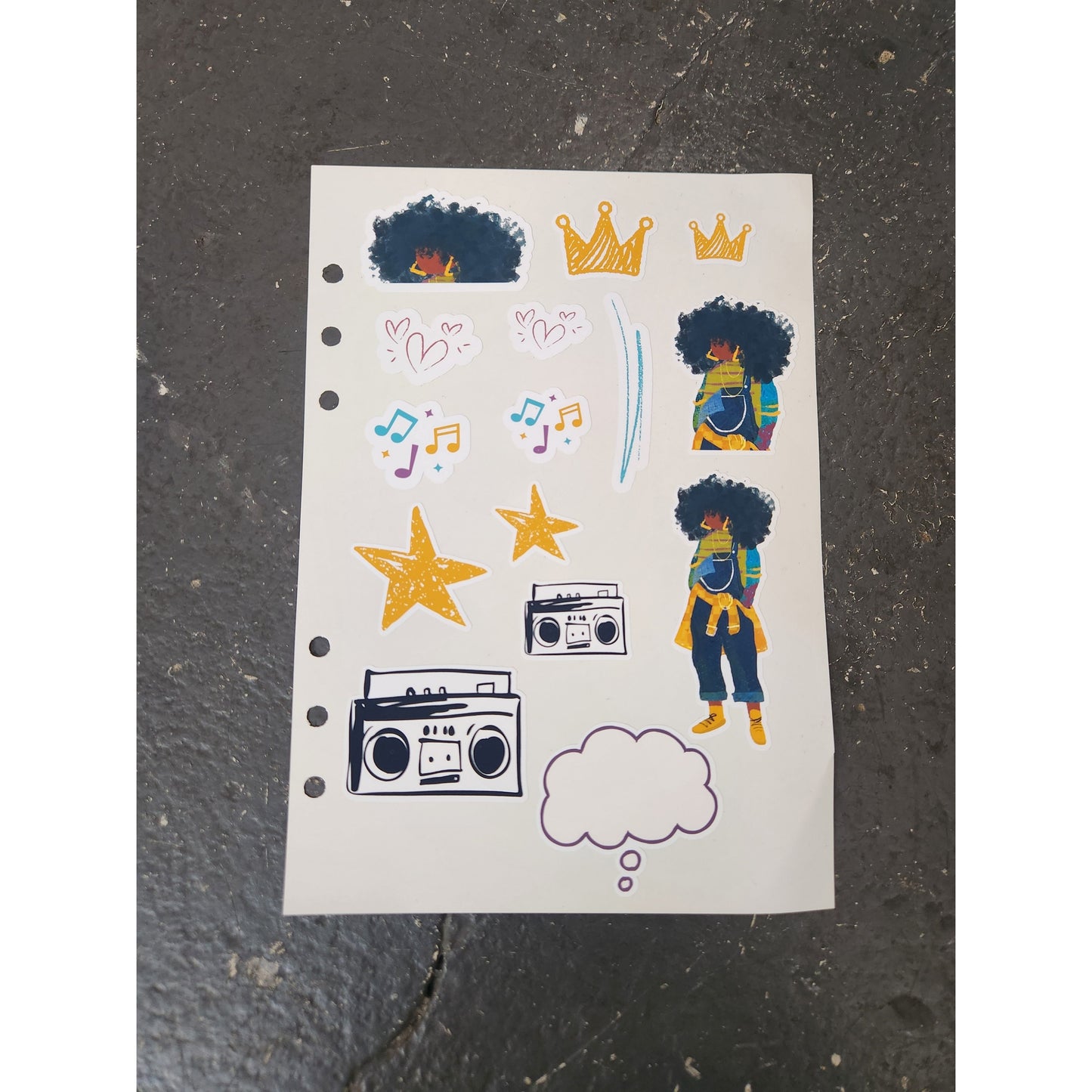 JJ Sticker Sheet