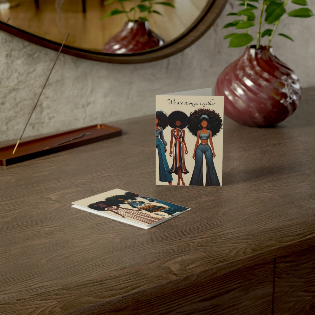 Retro Rhapsody Greeting Cards – 6 pack