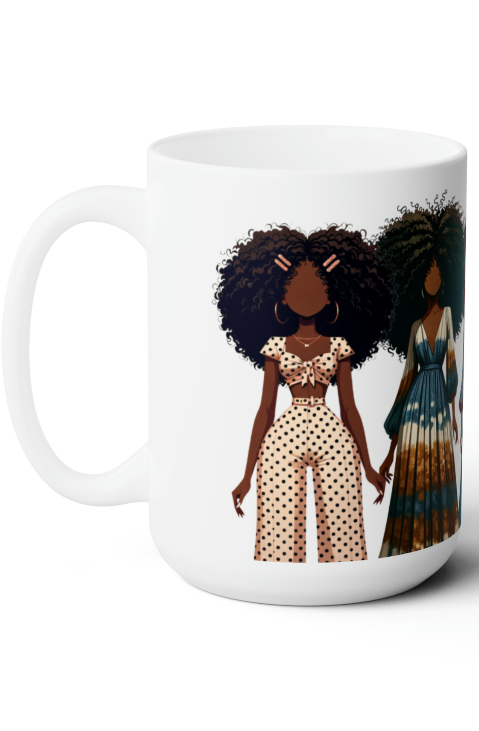 Retro Rhapsody Ceramic Mug (15oz)