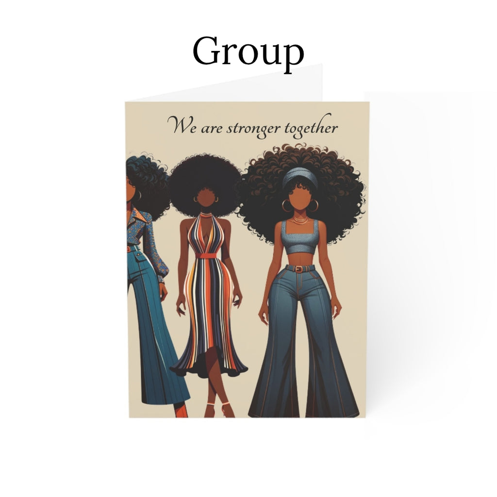 Retro Rhapsody Greeting Cards – 6 pack