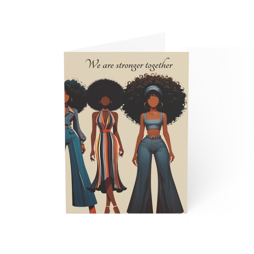 Retro Rhapsody Greeting Cards – 6 pack