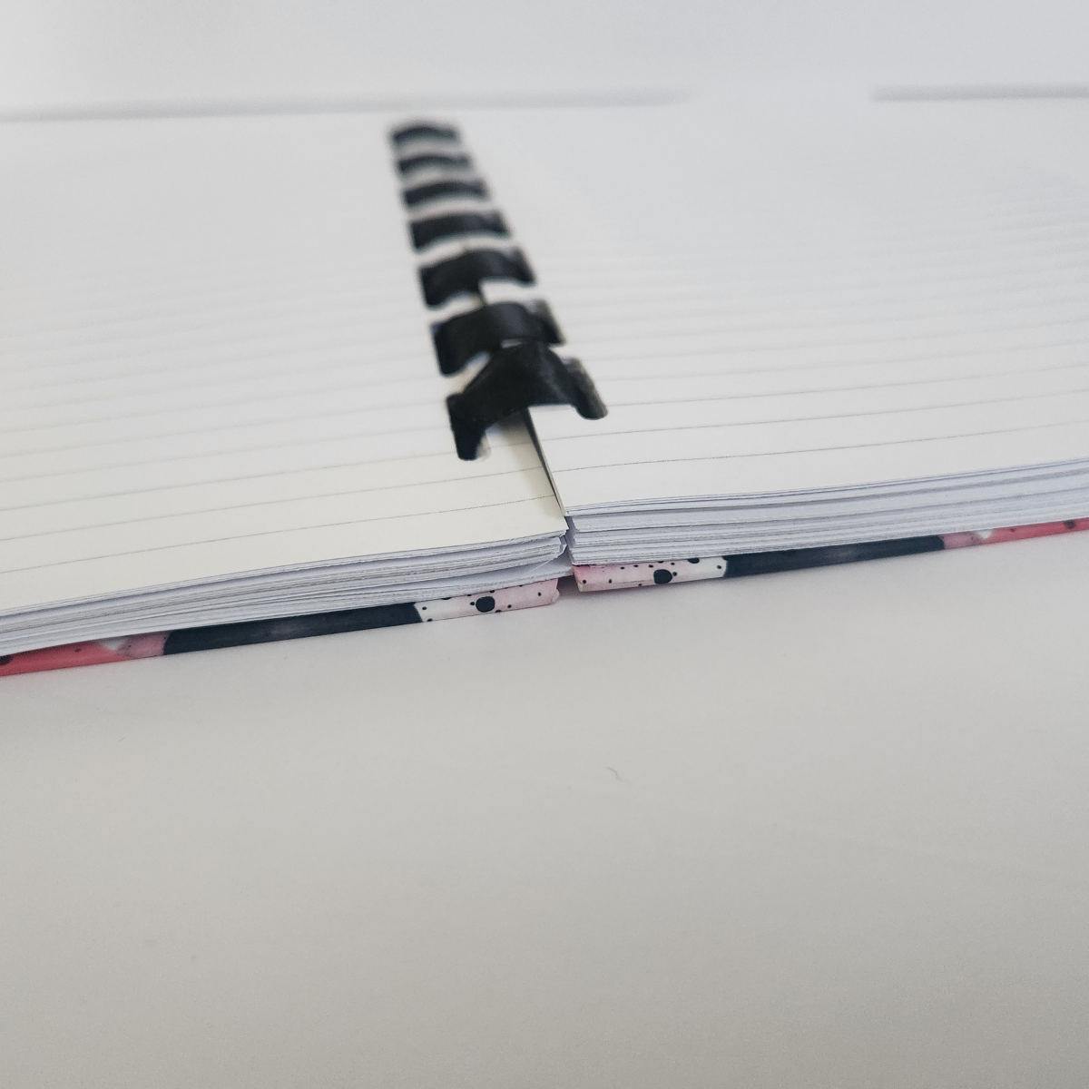 Cute, But Focused Ribbon-Bound Journal