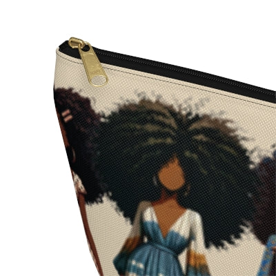 Retro Rhapsody T-Bottom Pouch – Large