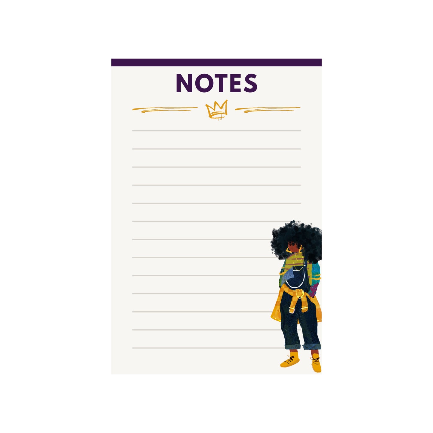 JJ Lined Notepad | 4×6