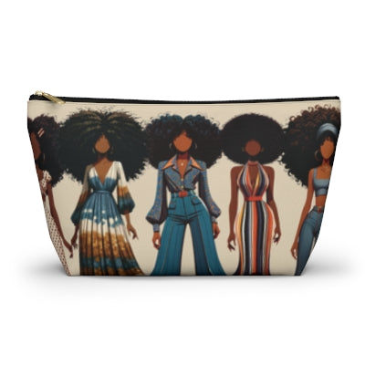 Retro Rhapsody T-Bottom Pouch – Large